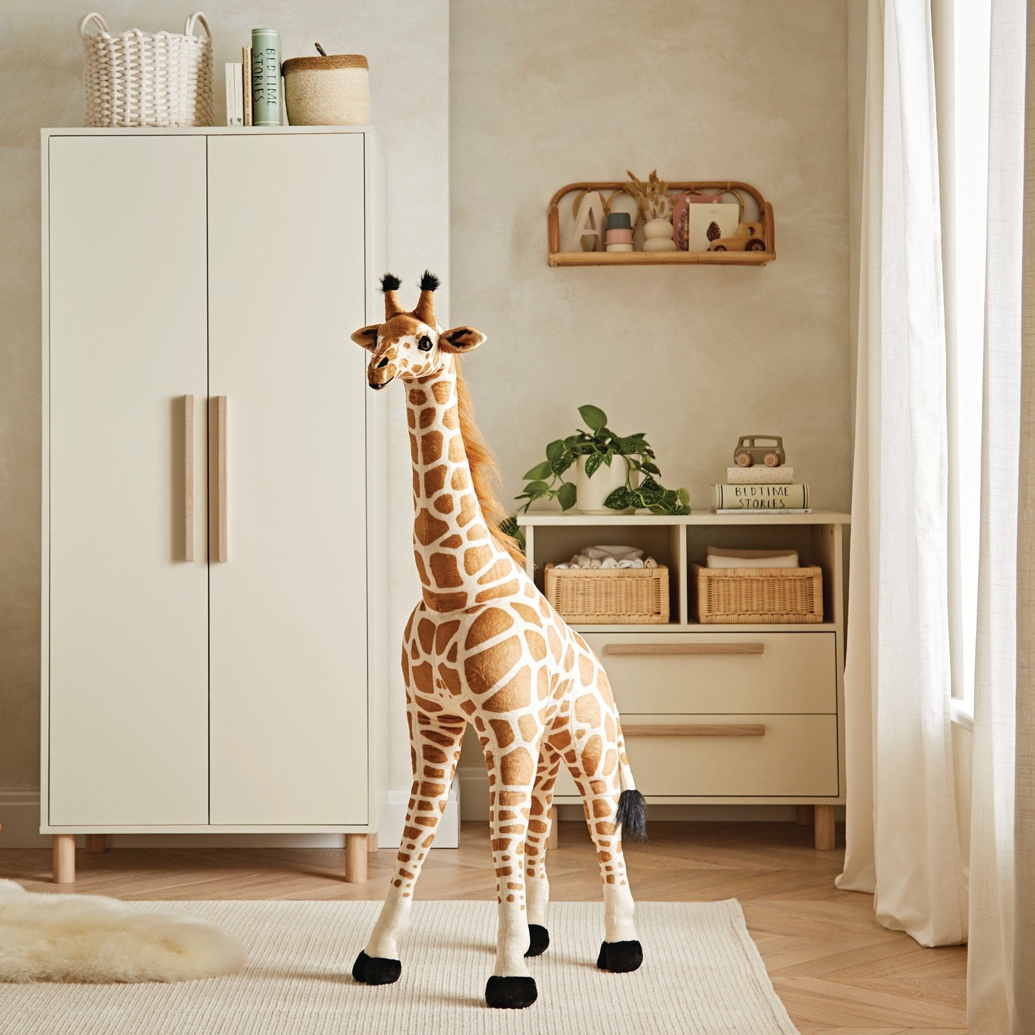 CuddleCo Standing Giraffe Stuffed Animal Toy - Baby&More