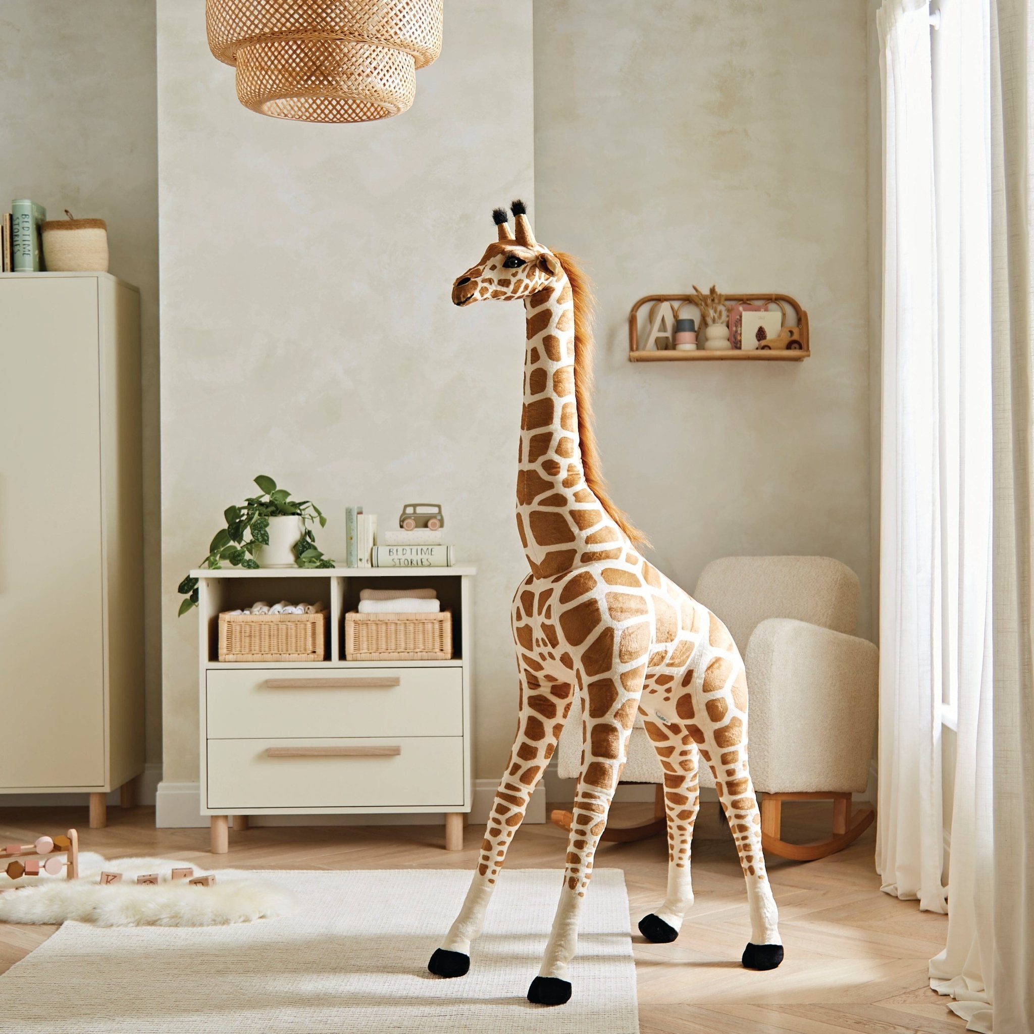 CuddleCo Standing Giraffe Stuffed Animal Toy - Baby&More