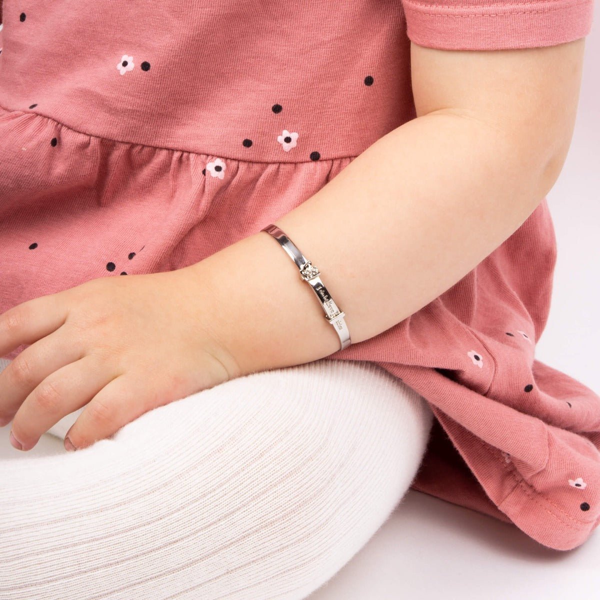 D For Diamond I Do Believe in Fairies' Expanding Bangle with Diamond - Baby&More