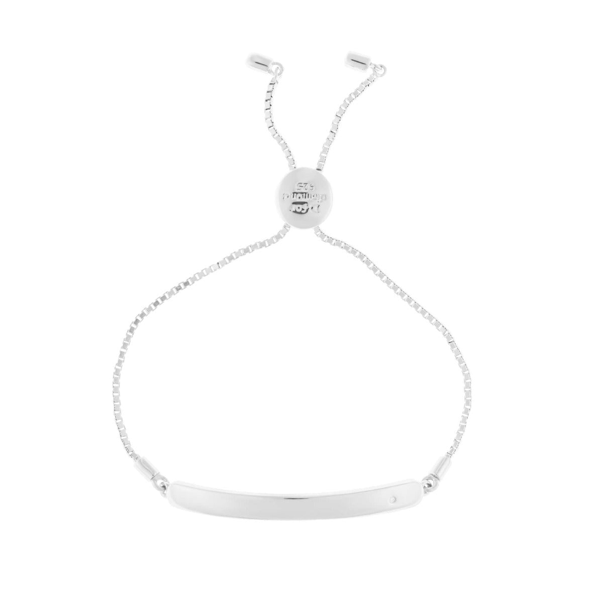 D For Diamond ID Toggle Bracelet with Diamond - Baby&More