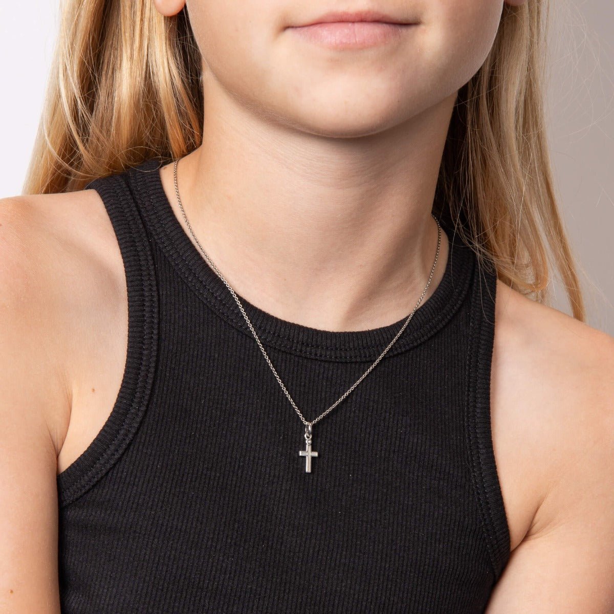 D For Diamond Mother of Pearl Cross Pendant with Diamond - Baby&More