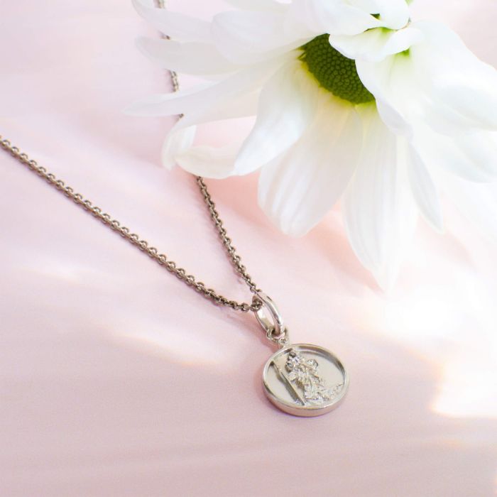 D For Diamond Saint Christopher Pendant - Baby&More
