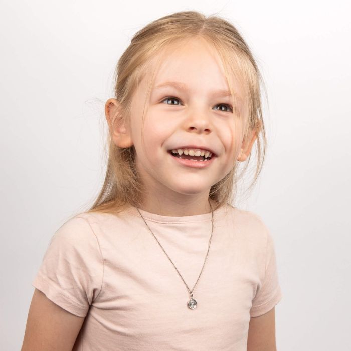 D For Diamond Saint Christopher Pendant - Baby&More