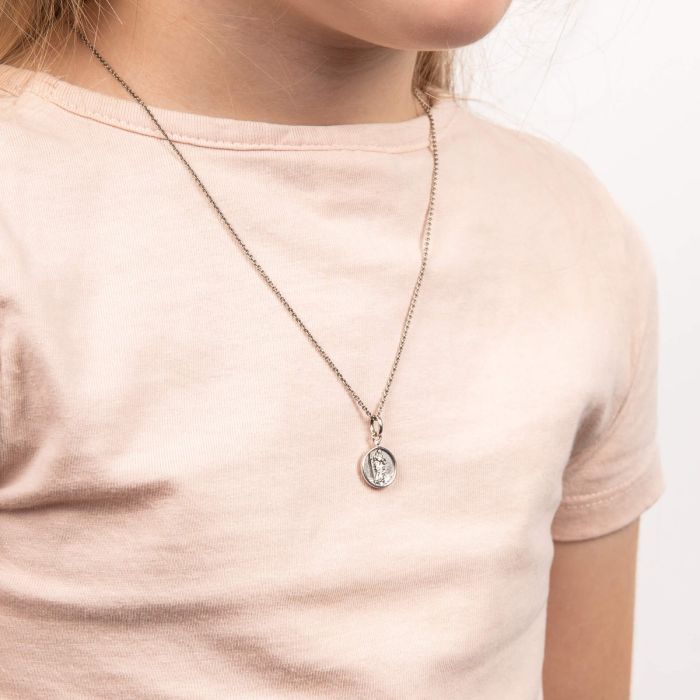 D For Diamond Saint Christopher Pendant - Baby&More