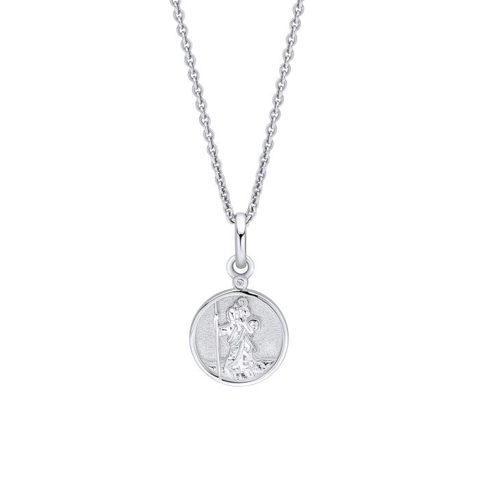 D For Diamond Saint Christopher Pendant - Baby&More