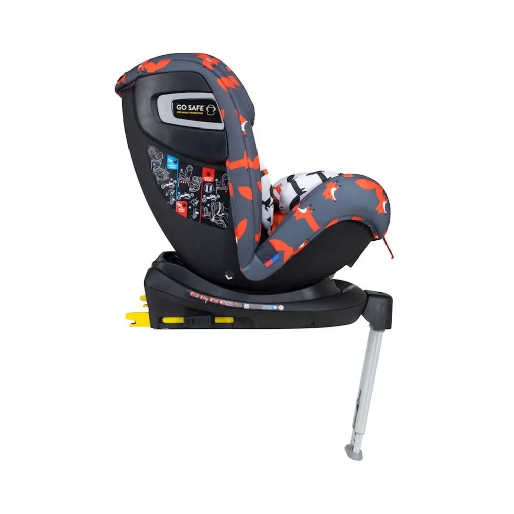 Cosatto All in All 360 Rotate i-Size Group 0+/1/2/3 Car Seat - Charcoal Mister Fox