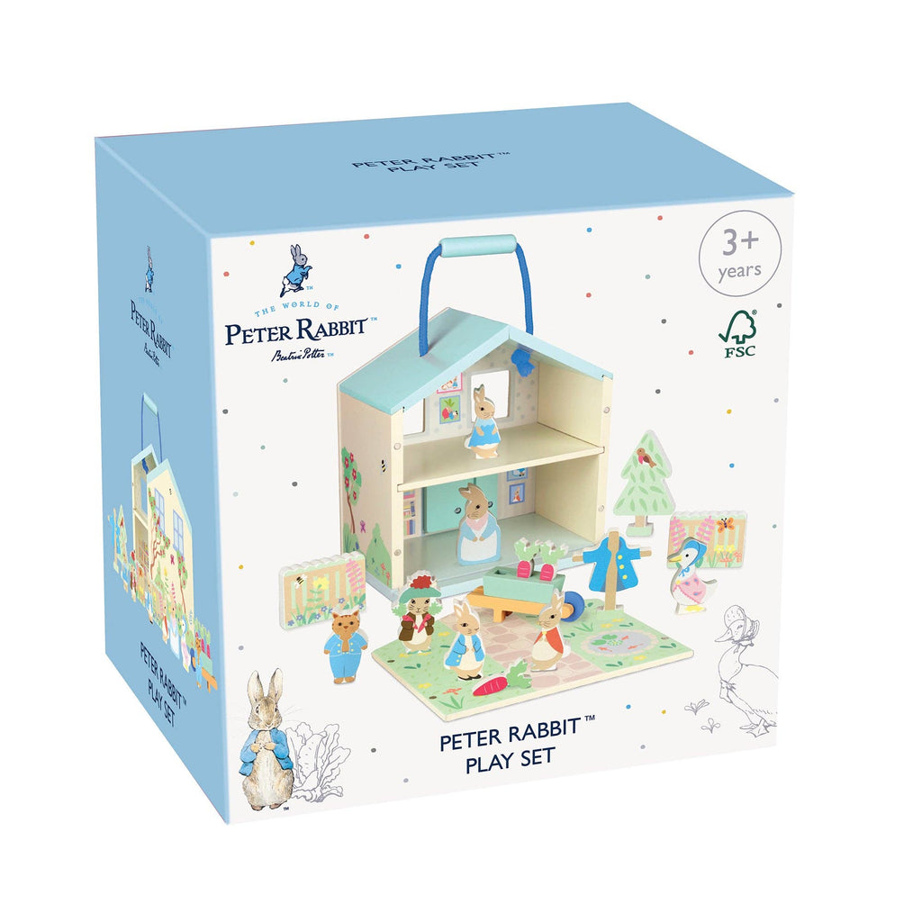 Wooden Peter Rabbit™ Play House Adventure Set