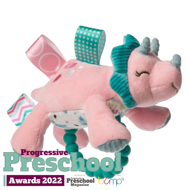 Taggies Aroar-a-saurus Teether Rattle Toy