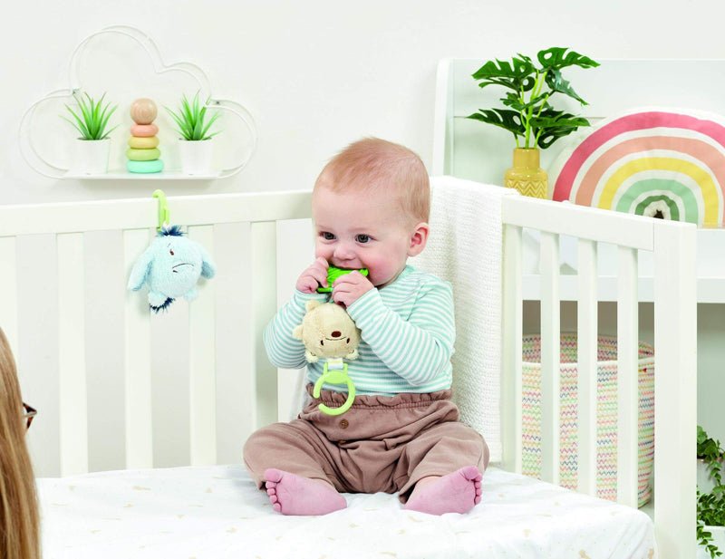Disney Attachable Pooh Chime And Teether Toy - Baby&More