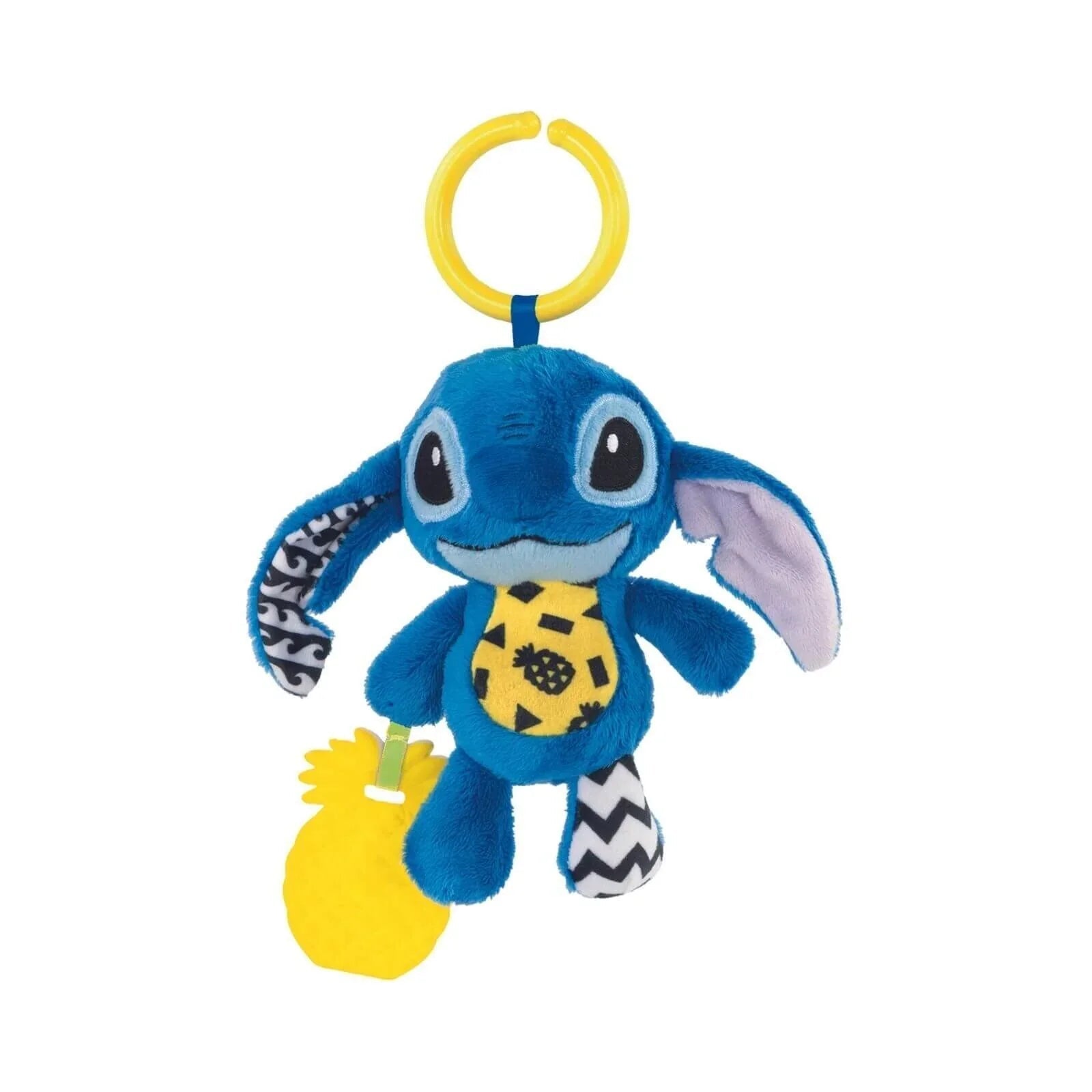 Disney Baby - Stitch Soft Rattle Travel Plush - Baby&More