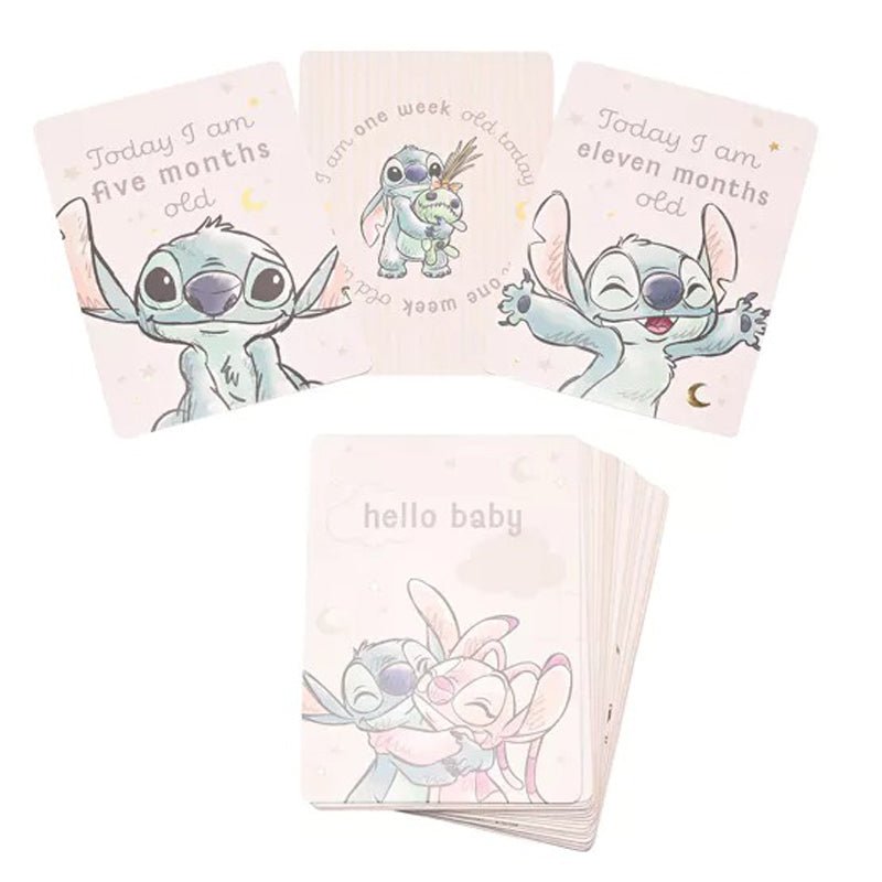 Disney Stitch Baby 24 Milestone Cards - Baby&More