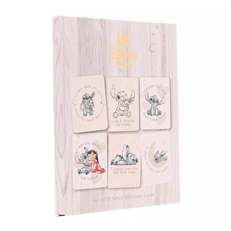 Disney Stitch Baby 24 Milestone Cards - Baby&More