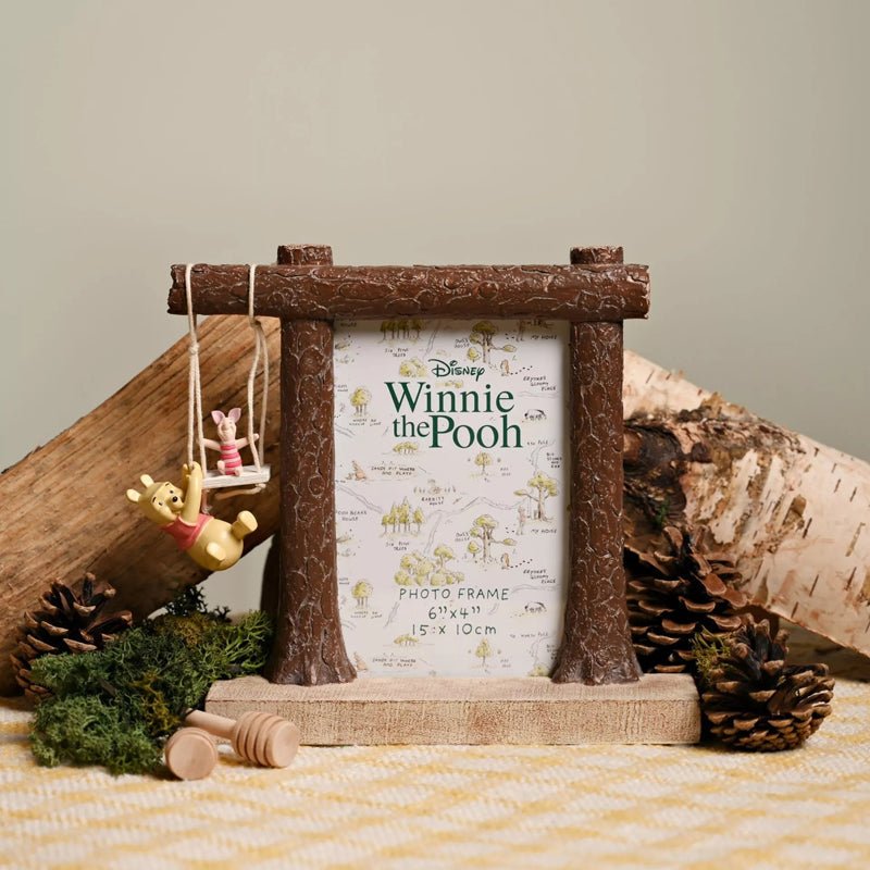 Disney Winnie The Pooh & Piglet Swing Photo Frame - Baby&More