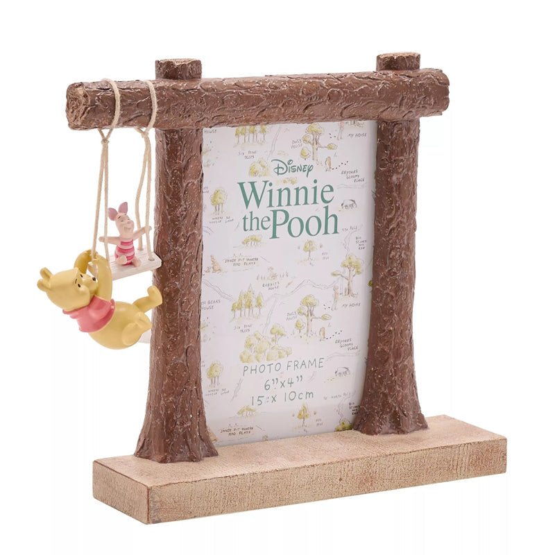 Disney Winnie The Pooh & Piglet Swing Photo Frame - Baby&More