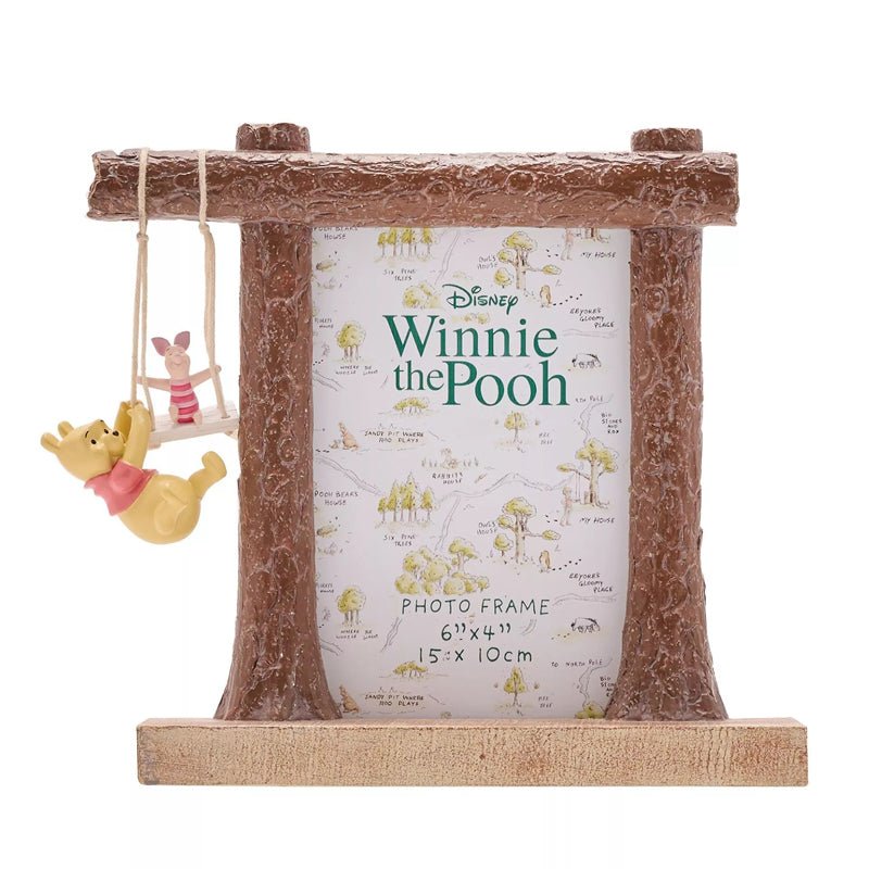 Disney Winnie The Pooh & Piglet Swing Photo Frame - Baby&More