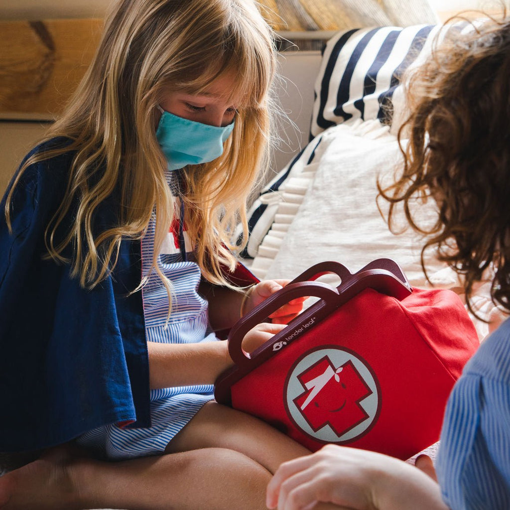 Doctor's Bag Set with Wooden Instruments - Baby&More