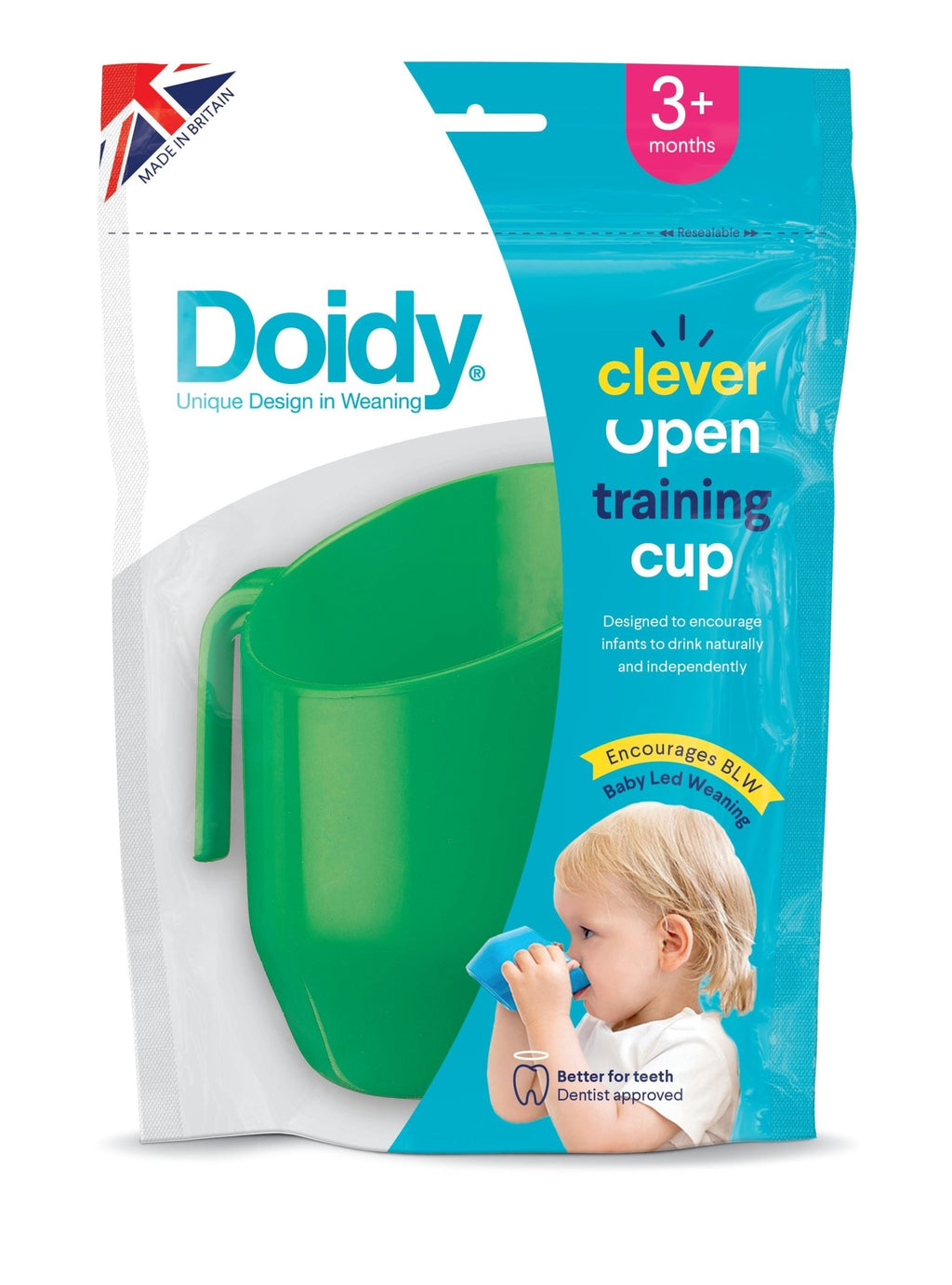 Doidy Cup with unique slant - Many Colours - Baby&More