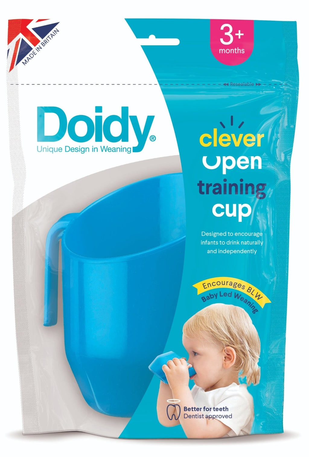 Doidy Cup with unique slant - Many Colours - Baby&More