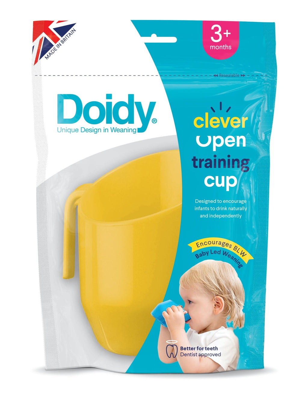 Doidy Cup with unique slant - Many Colours - Baby&More