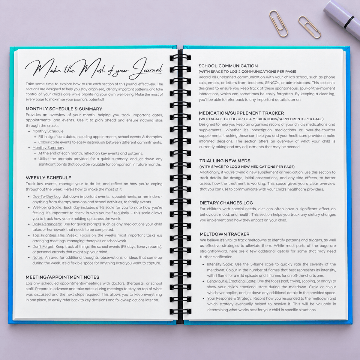 Don’t Just Survive: Thrive – The Ultimate Journal for SEN Mums | ADHD, Autism & Behaviour Tracking Support - Baby&More