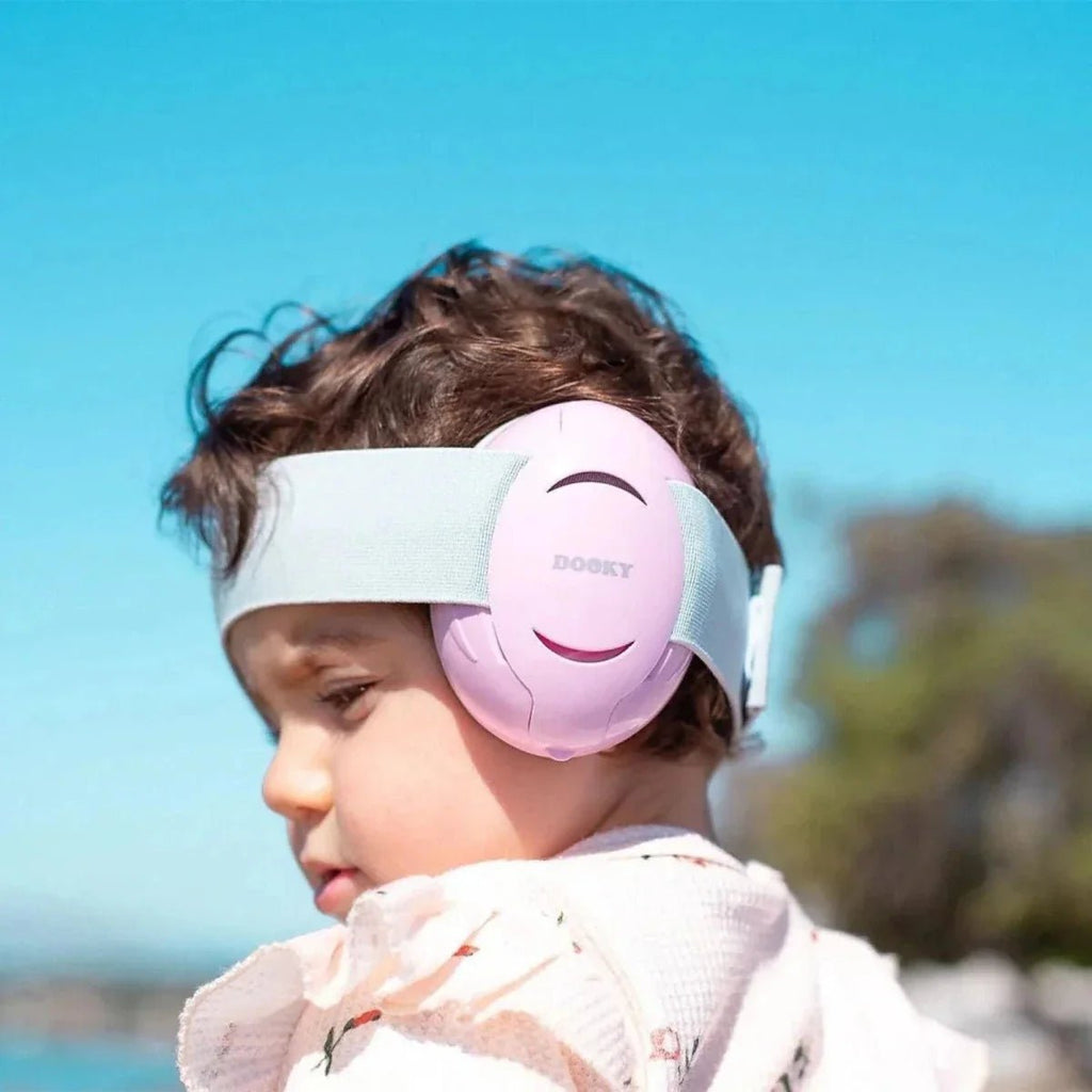 Dooky Baby Ear Protection 0 - 3 years - Pink - Baby&More