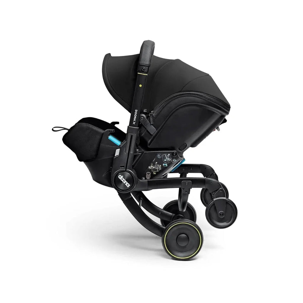 Doona X Infant Group 0+ Car Seat & Stroller - Nitro Black - Baby&More