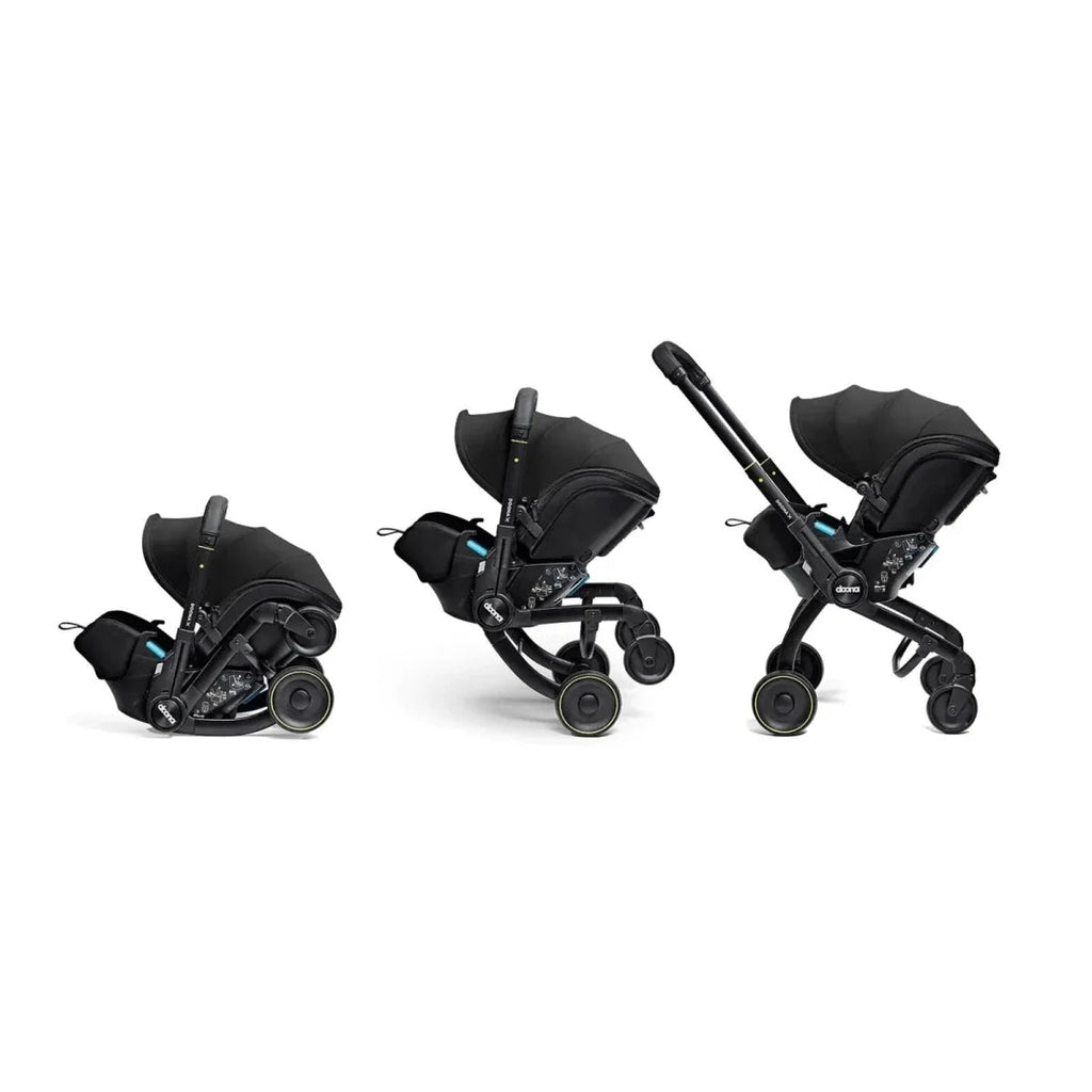 Doona X Infant Group 0+ Car Seat & Stroller - Nitro Black - Baby&More
