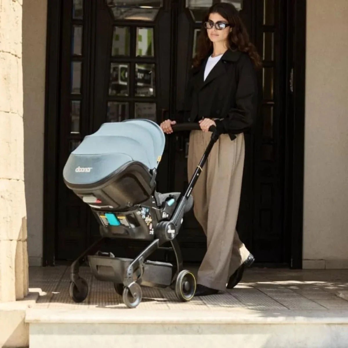 Doona X Infant Group 0+ Car Seat & Stroller - Nitro Black - Baby&More