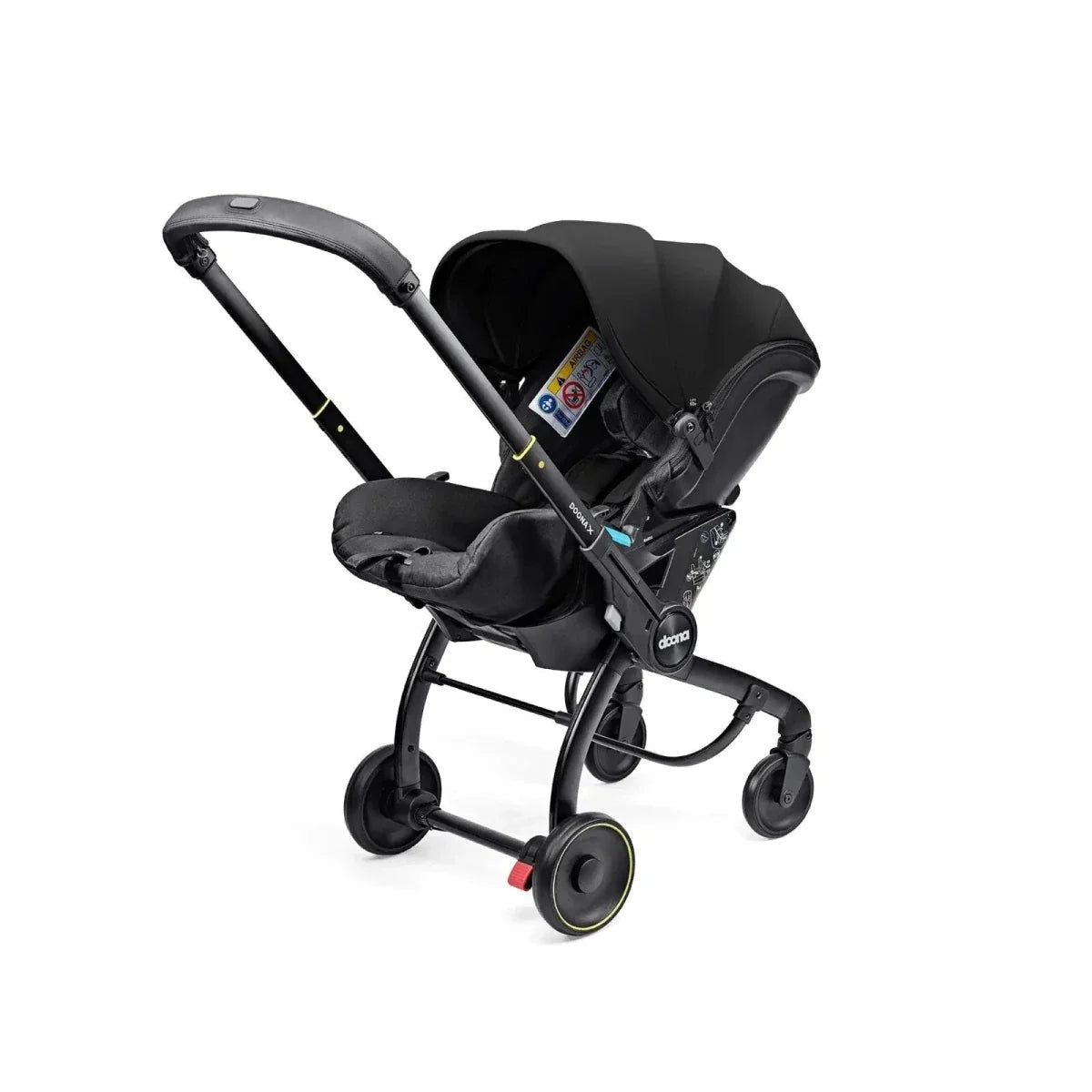 Doona X Infant Group 0+ Car Seat & Stroller - Nitro Black - Baby&More