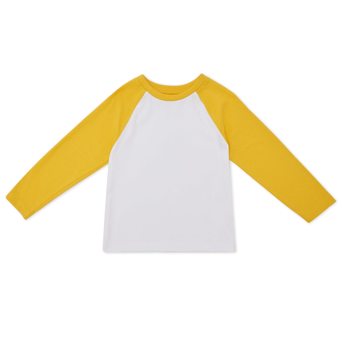 Dotty Dungarees Baseball Tee - Ochre - Baby&More