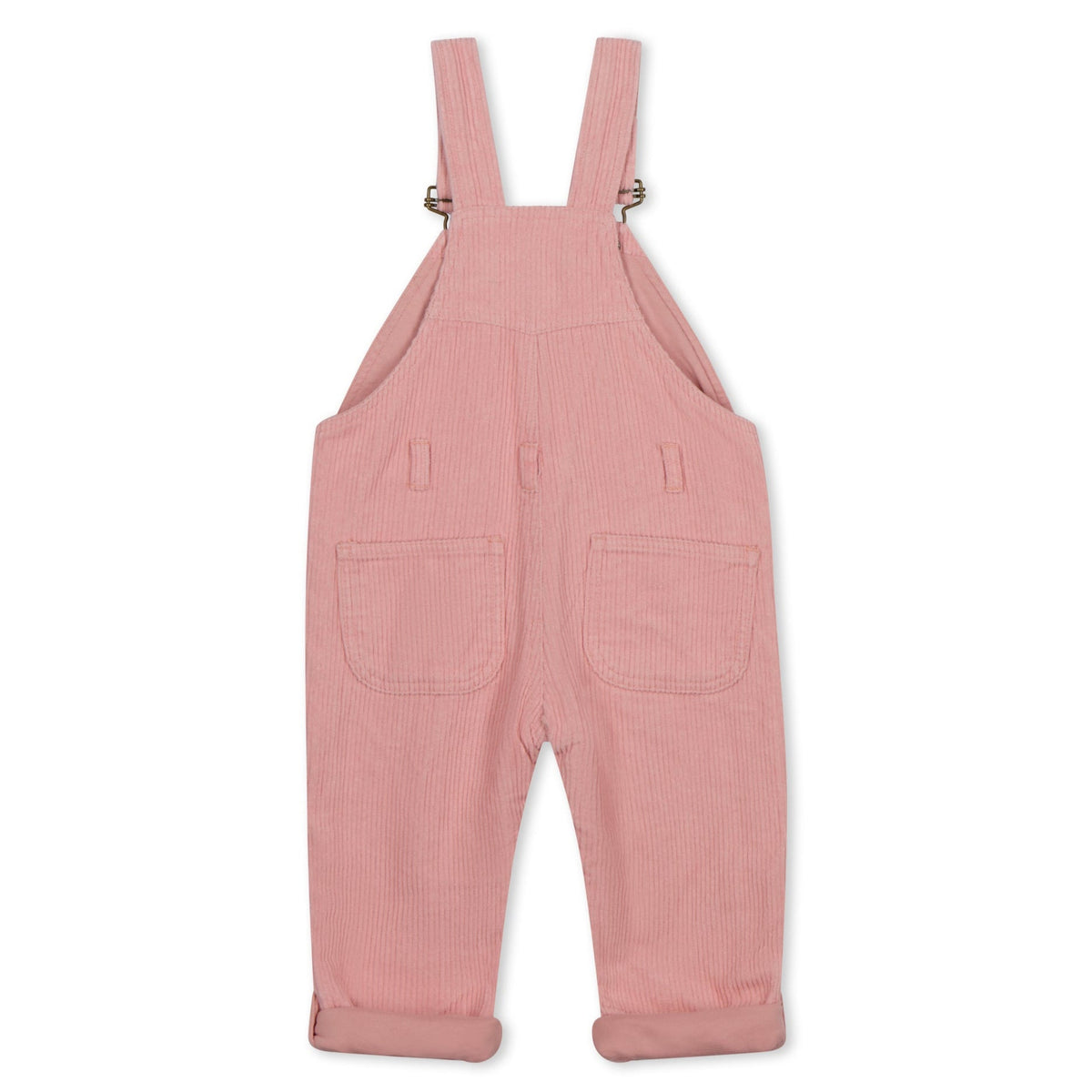 Dotty Dungarees Chunky Cord Dungarees - Pink - Baby&More