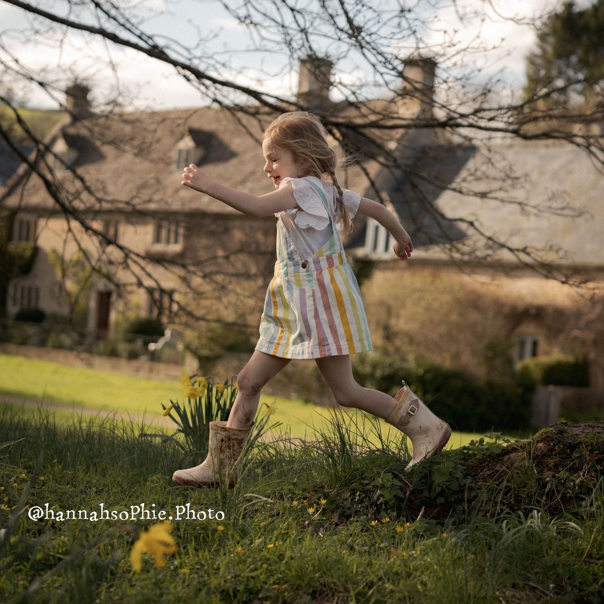 Dotty Dungarees Classic Wide Stripe Dress - Multicolour - Baby&More