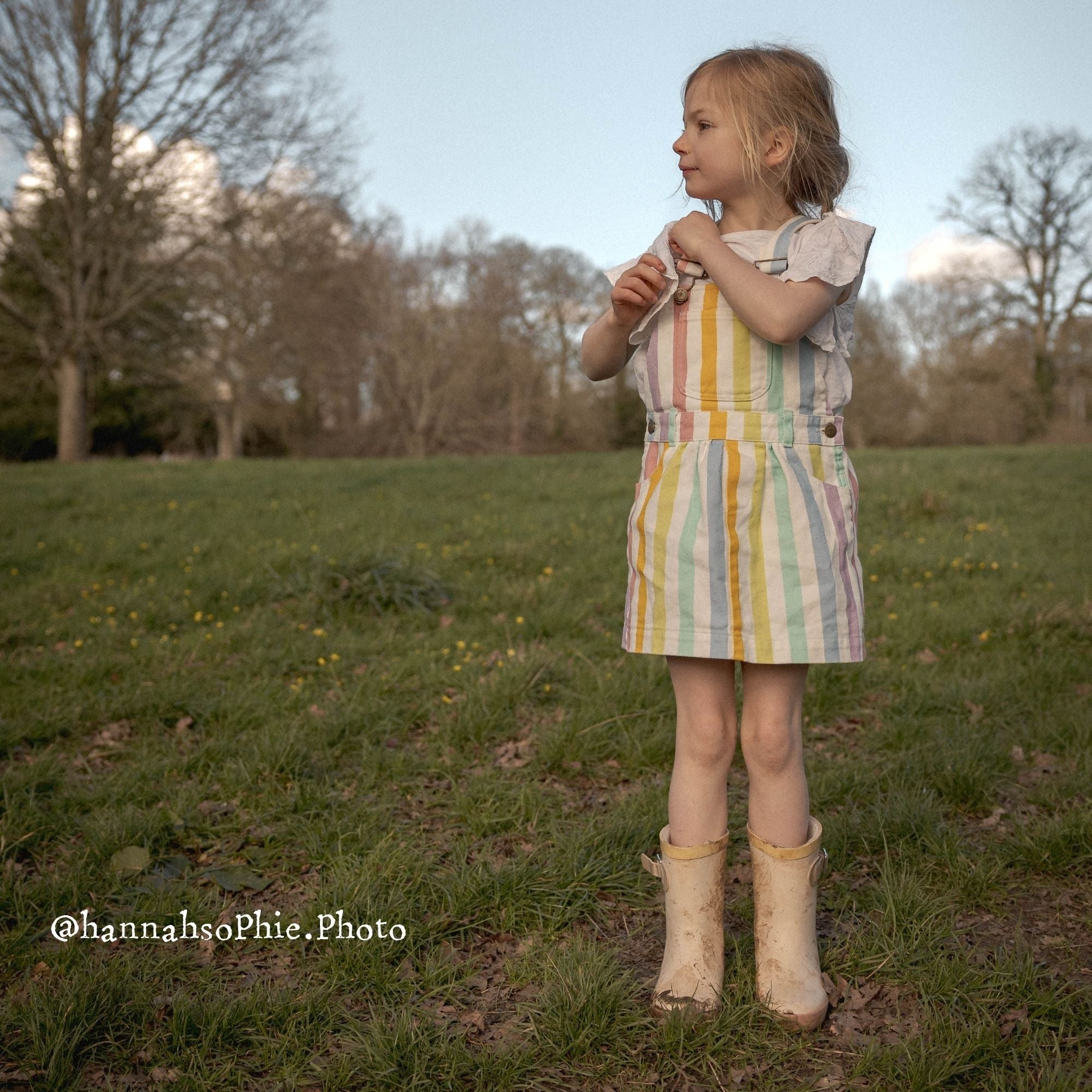 Dotty Dungarees Classic Wide Stripe Dress - Multicolour - Baby&More