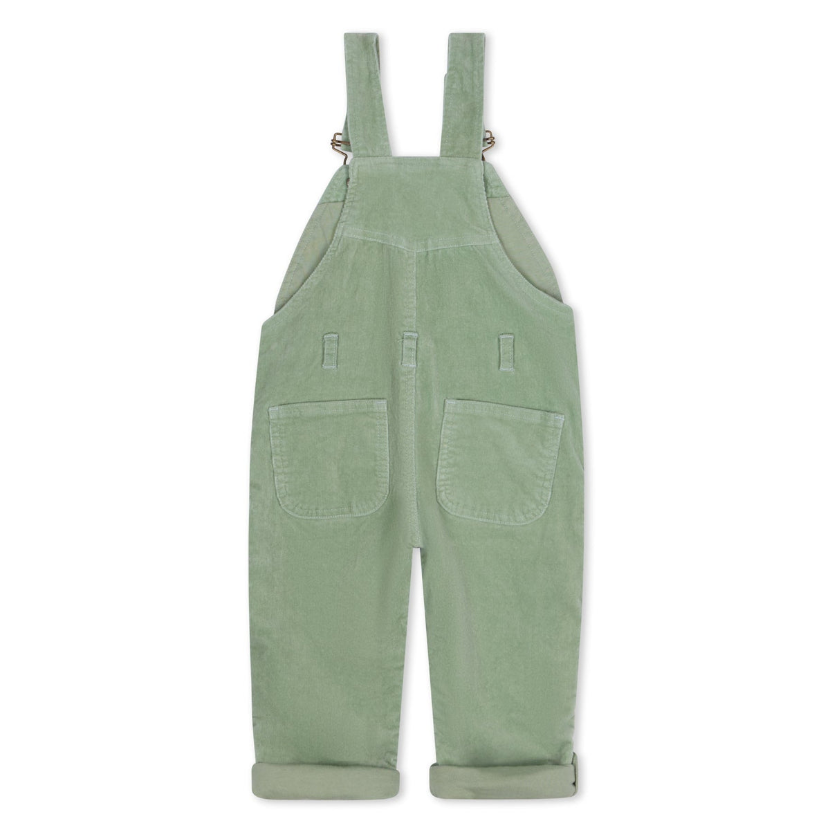 Dotty Dungarees Corduroy Dungarees - Sage - Baby&More
