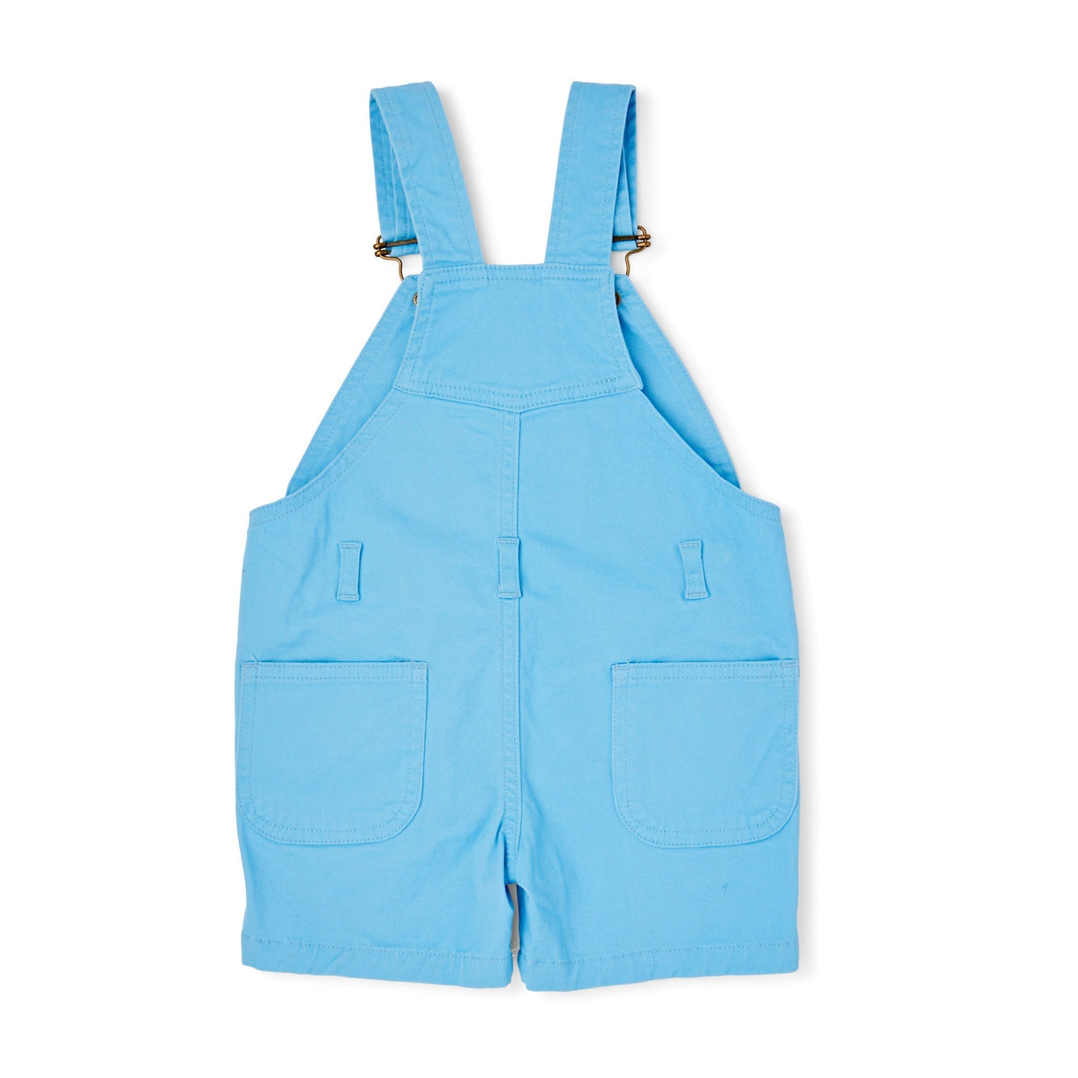 Dotty Dungarees Dungaree Shorts - Sky Blue - Baby&More