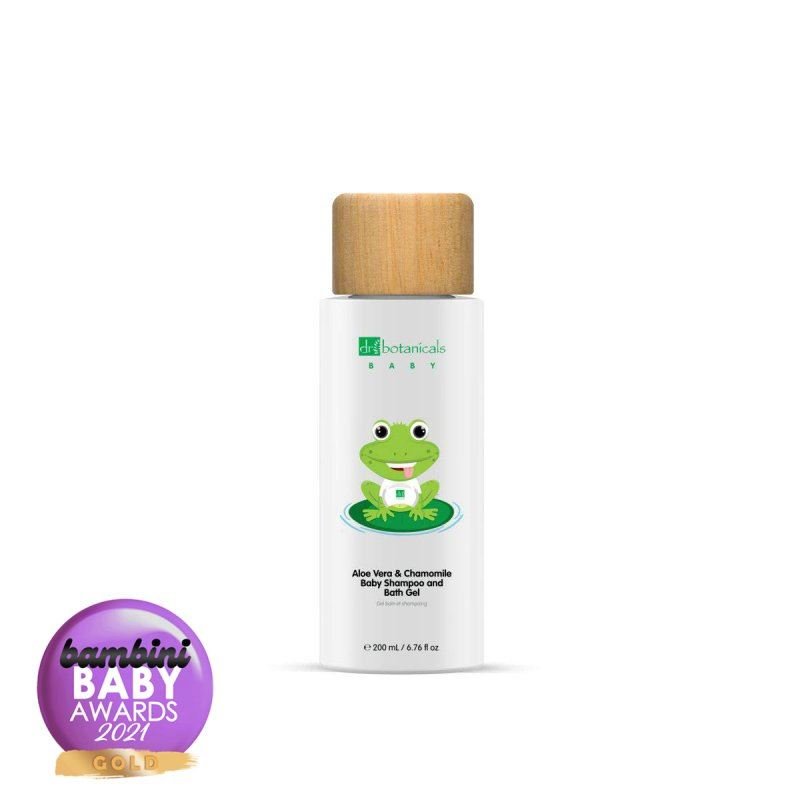 Dr Botanicals Aloe Vera & Chamomile Baby Shampoo & Bath Gel - 200ml - Baby&More