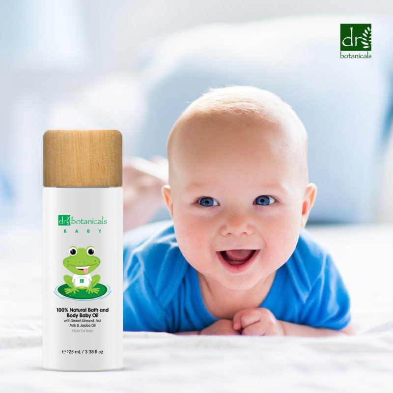 Dr Botanicals Baby Collection Shampoo & Bath Gel, Body Oil & Milk Kit - Baby&More