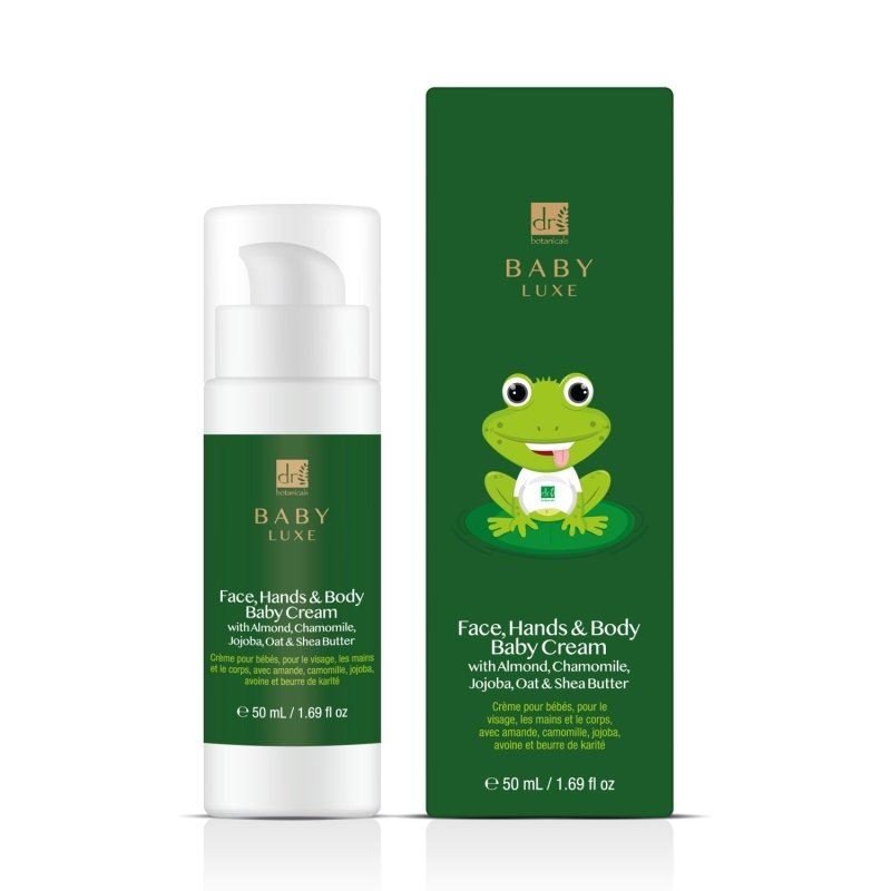 Dr Botanicals Baby Lux Face, Hands & Body Baby Cream - 50ml - Baby&More