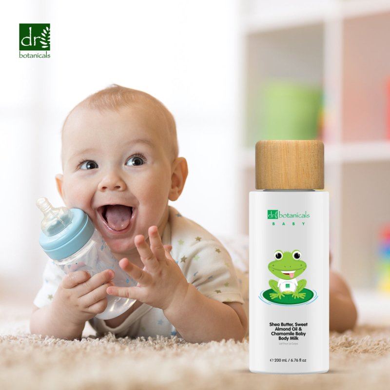 Dr Botanicals Baby Sweet Almond Oil Diaper Cream & Body Milk Kit - Baby&More