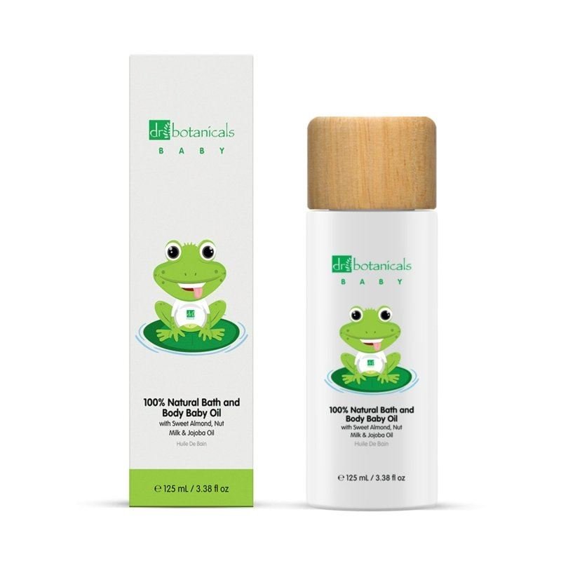 Dr Botanicals Jojoba Seed Oil Relaxing Baby Body Oil - 125ml - Baby&More