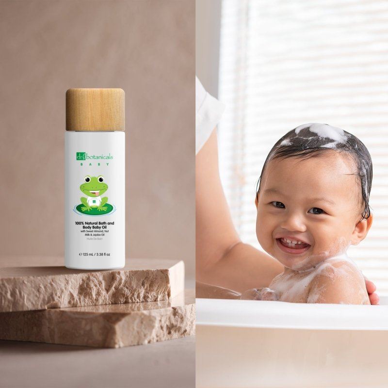 Dr Botanicals Jojoba Seed Oil Relaxing Baby Body Oil - 125ml - Baby&More