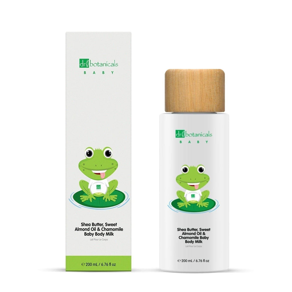Dr Botanicals Sweet Almond Oil & Chamomile Baby Body Milk - 200ml - Baby&More