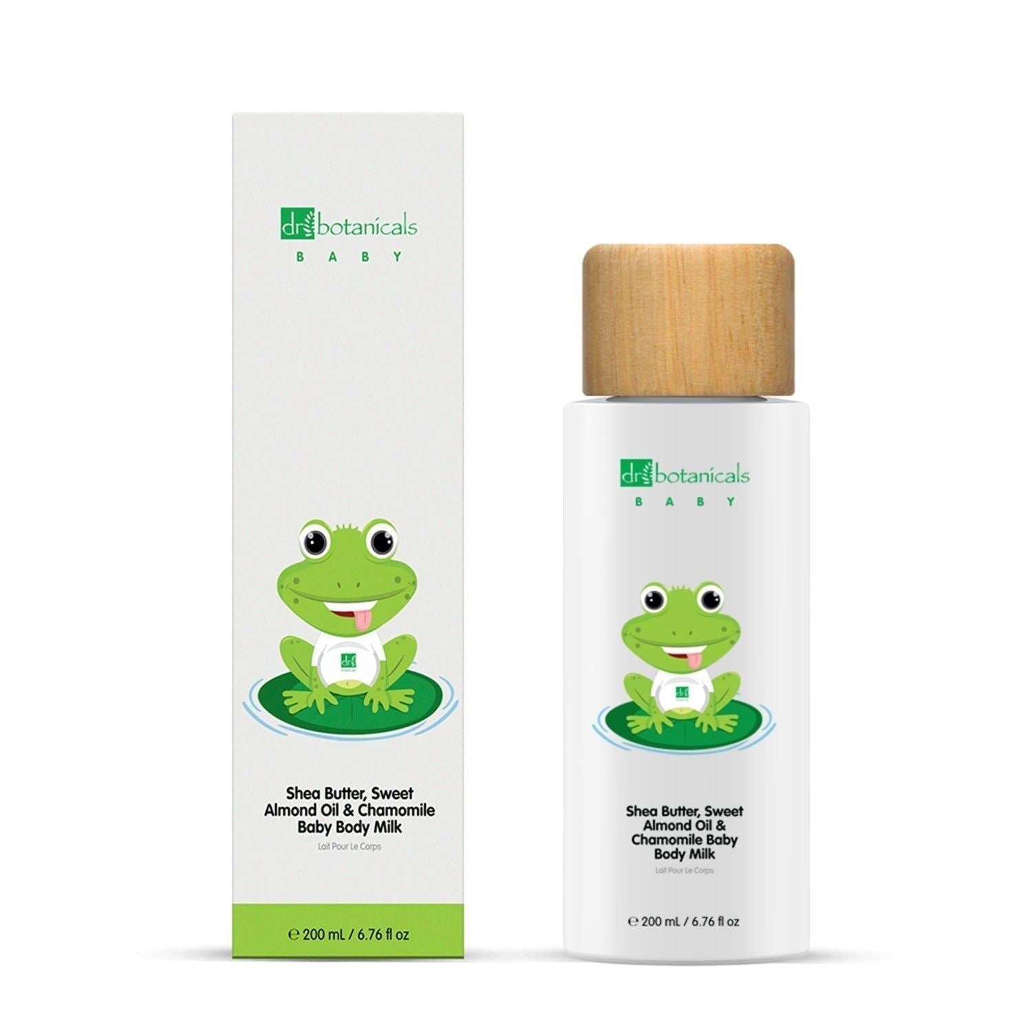 Dr Botanicals Sweet Almond Oil & Chamomile Baby Body Milk - 200ml - Baby&More