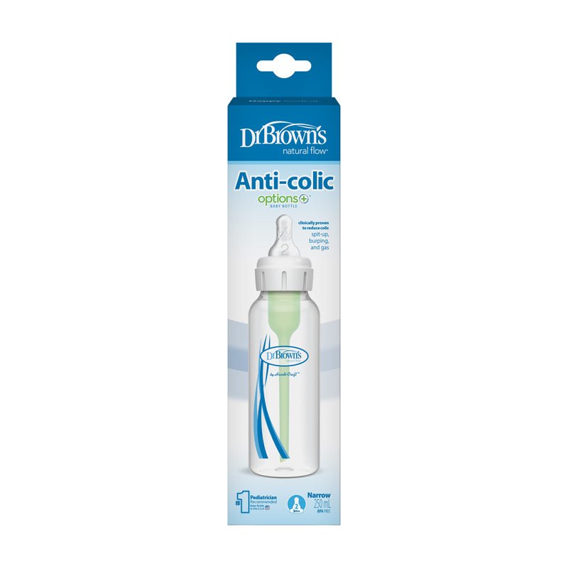 Dr Brown's Natural Flow® Options+™ Narrow Bottle - 250ml - Baby&More