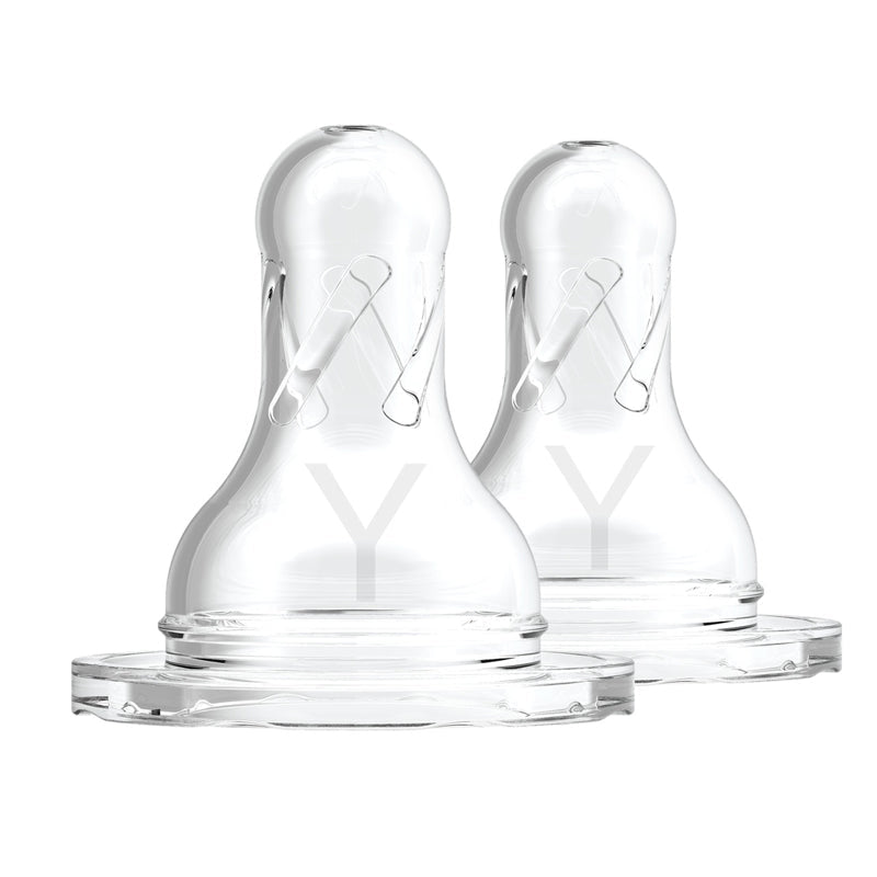 Dr Brown's Natural Flow® Options+™ - Narrow Teat Y-Cut - 2 Pack - Baby&More