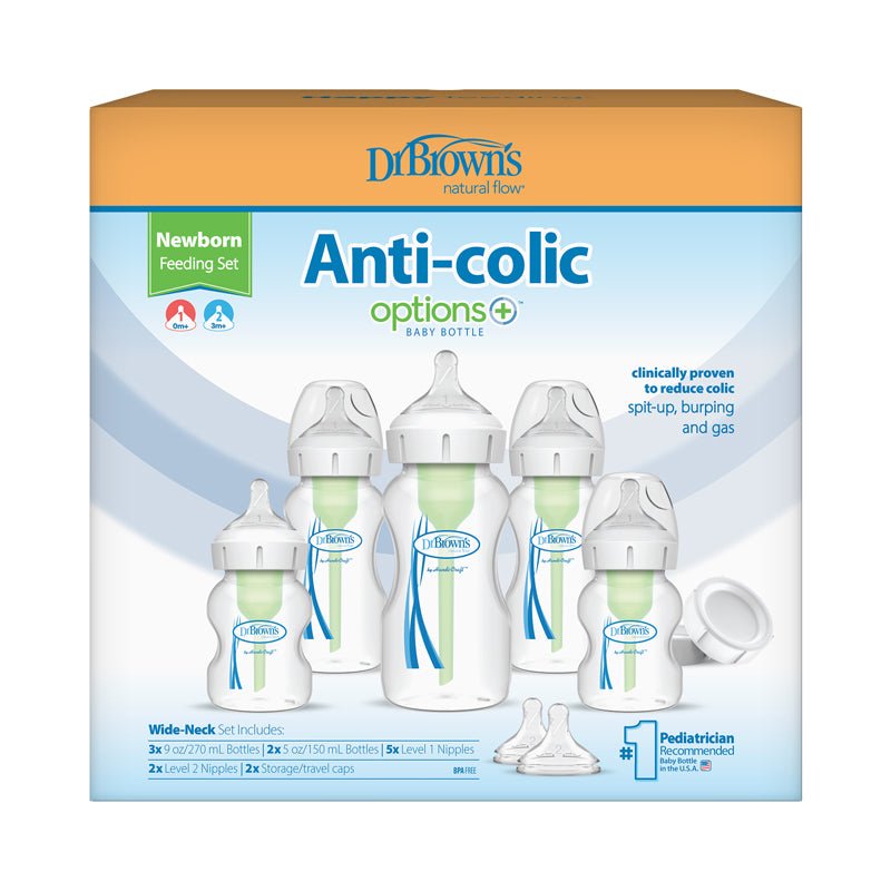 Dr Brown's Options+ Baby Newborn Feeding Set - Baby&More