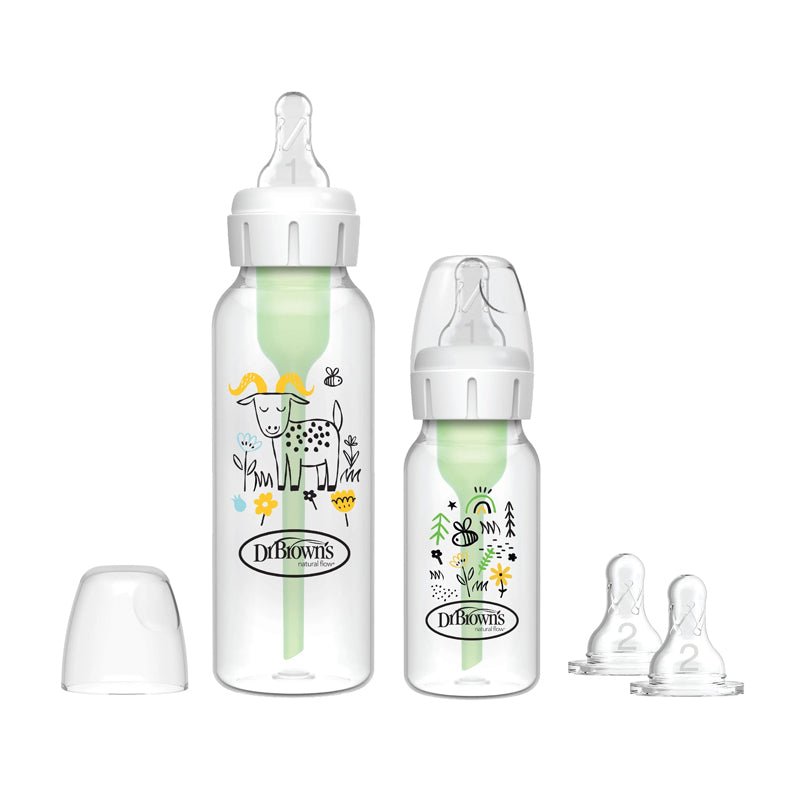 Dr Brown's Options+ Narrow Neck Bottle Set - Farm - Baby&More