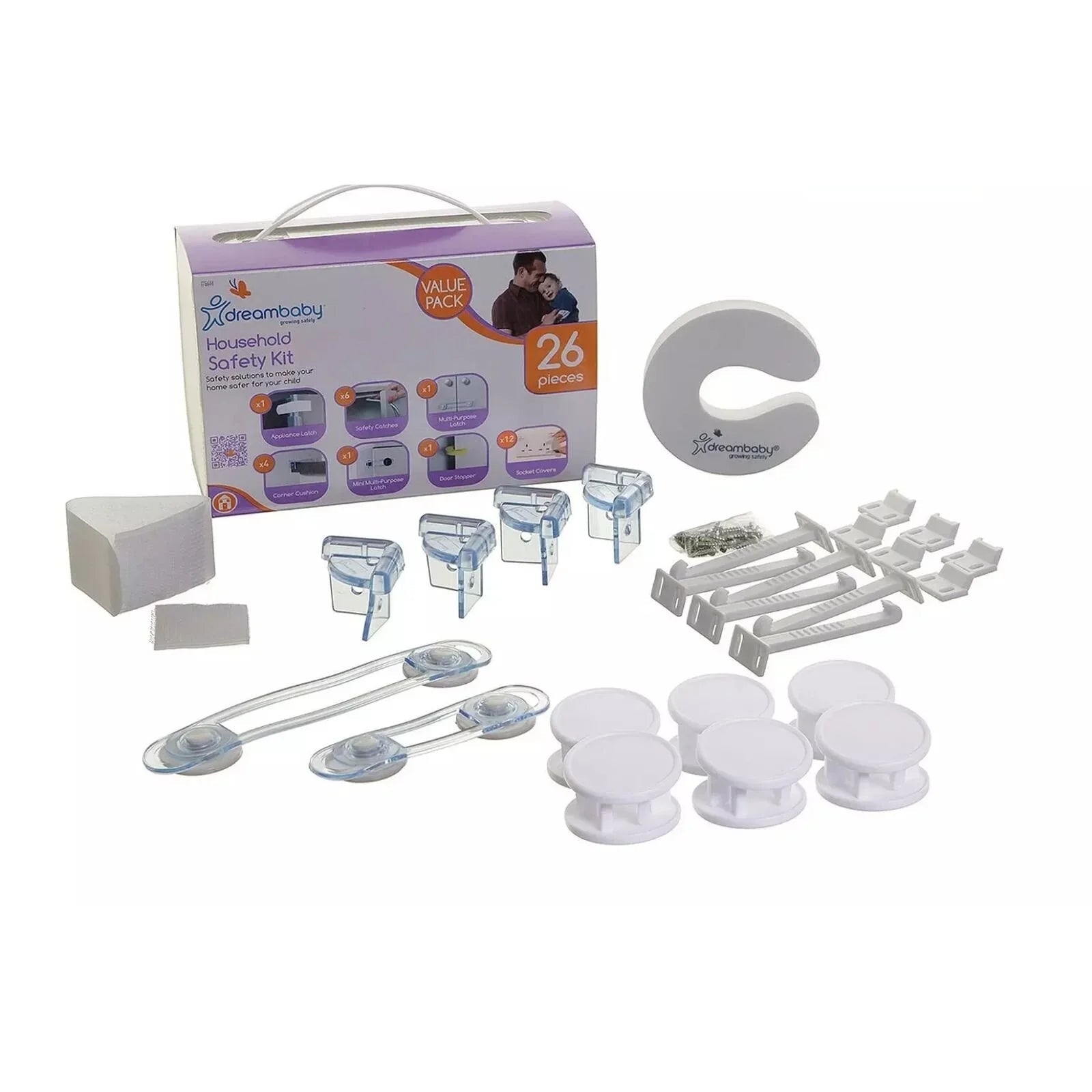 Dreambaby Household Safety Value Kit - 26 pcs - Baby&More