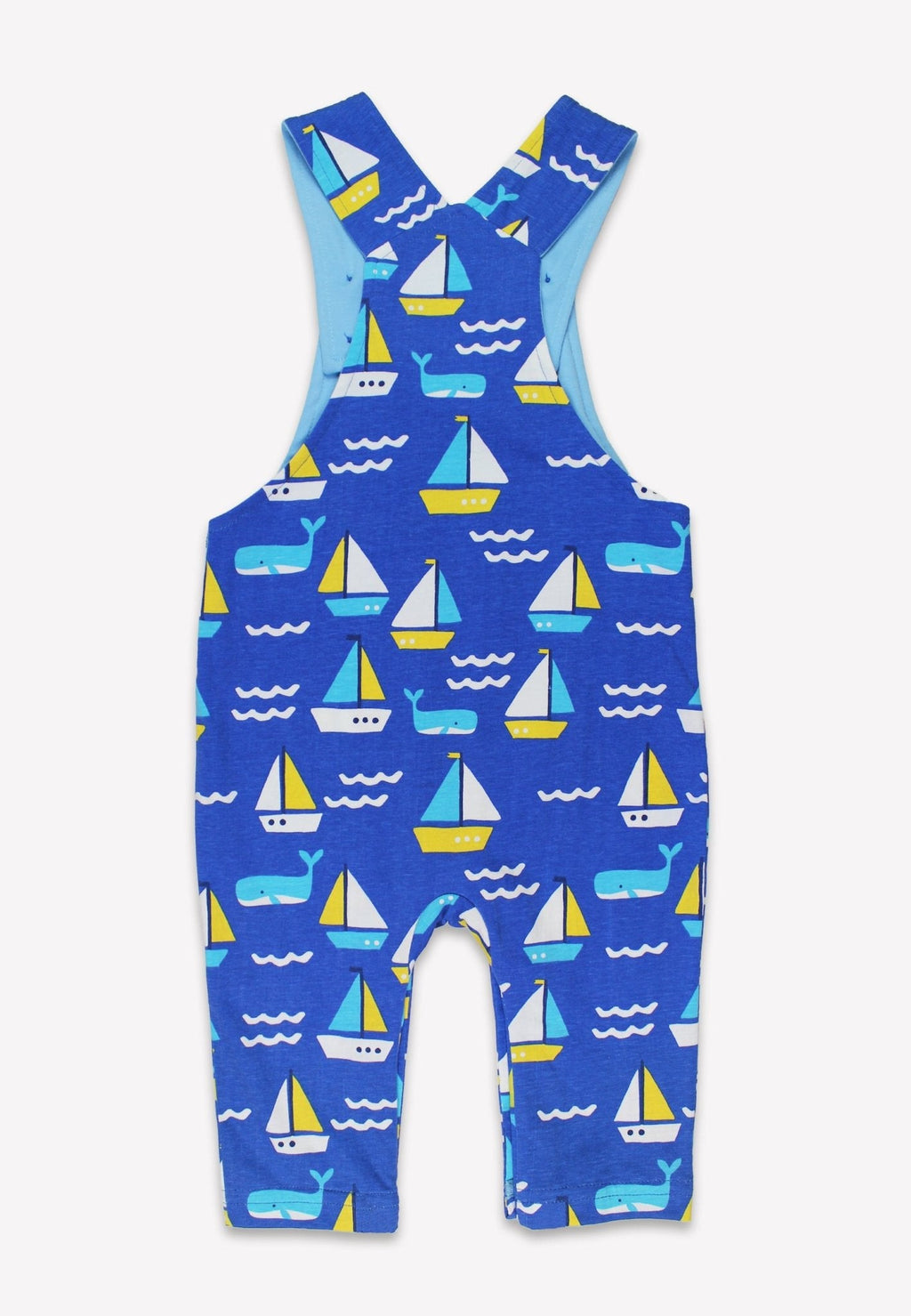 Toby Tiger Organic Dungarees - St Ives Print