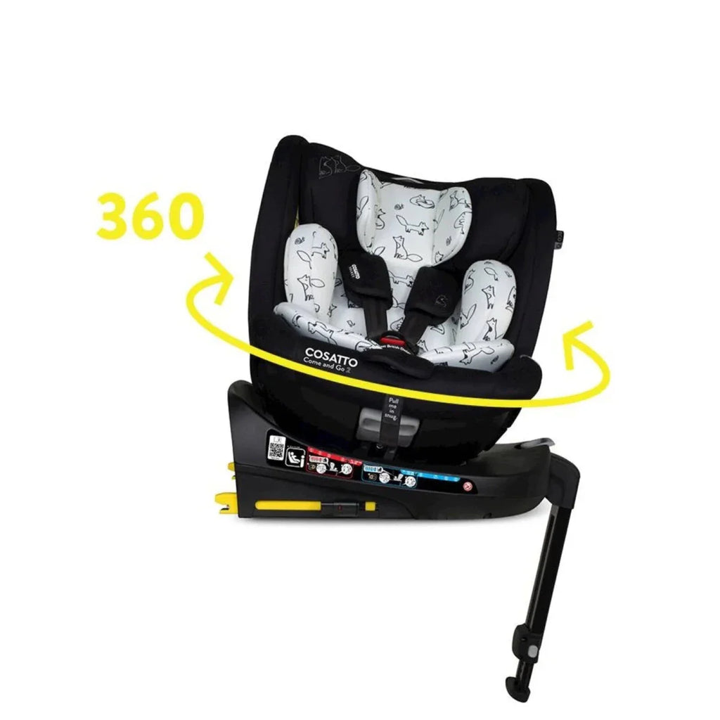Cosatto Come and Go 2 i-Size 360 Group 2/3 Car Seat - Foxed